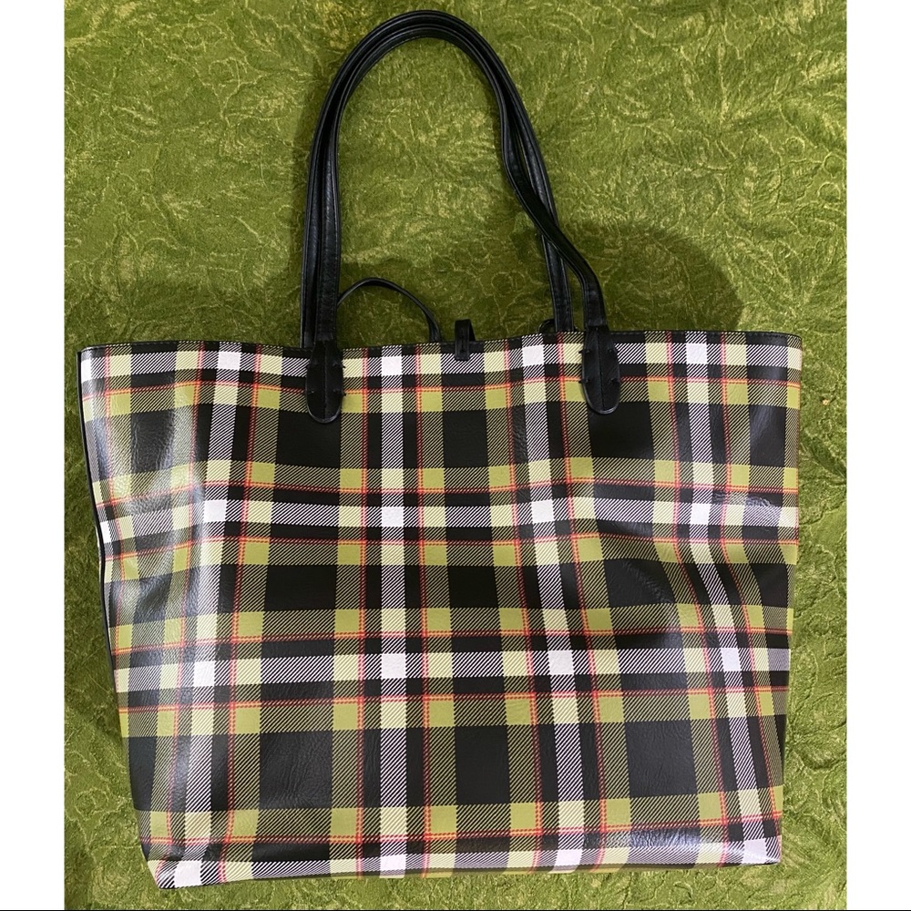 Reversible Large Tote Bag with matching crossbody